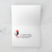 klassiek 1960 rood corvette op wit kaart (Binnen)