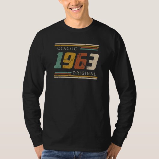 Klassiek 1963 origineel t-shirt (Voorkant)
