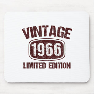 Klassiek 1966 60 Jaar Oud 60e Verjaardag Cadeau Vo Muismat