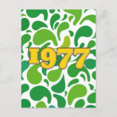 Klassiek 1977 briefkaart (Voorkant)