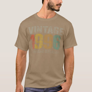 Klassiek 1996 Limited Edition 29e Verjaardag Cadea T-shirt