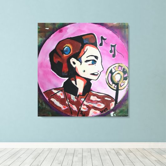 Klassiek 31 canvas afdruk (Insitu (Houten vloer))