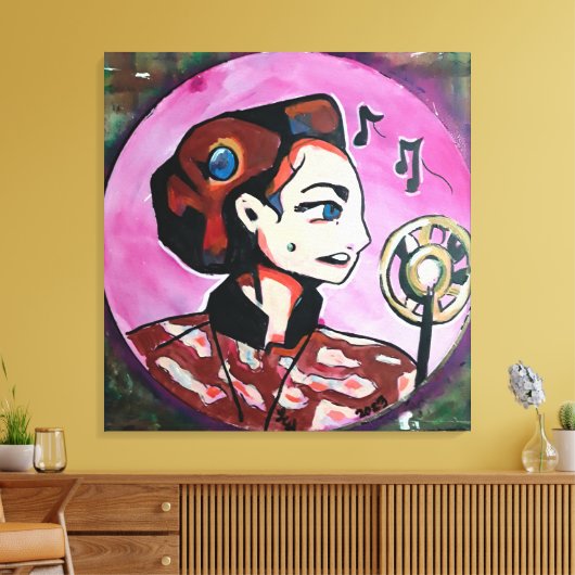 Klassiek 31 canvas afdruk (Insitu (Woonkamer))