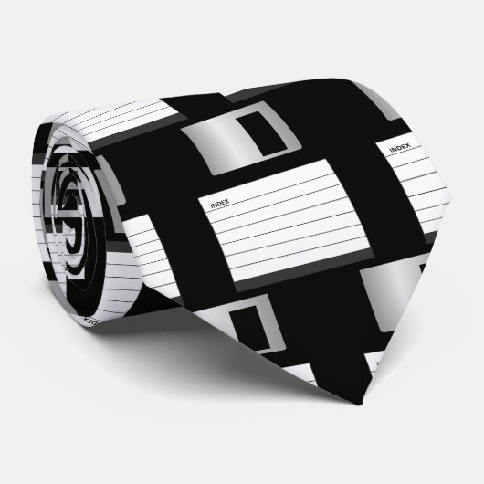 Klassiek 3,5-inch diskettestation Stropdas (Opgerold)