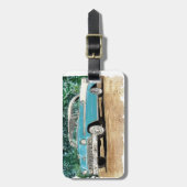 Klassiek 56 Chevy Bag Label Bagagelabel (Voorkant verticaal)