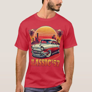 Klassiek '57 Chevy geïnspireerd T-shirt