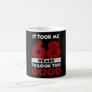 Klassiek 68 Jaar Oud Grappig 68e Verjaardag Cadeau Koffiemok