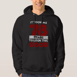 Klassiek 78 Jaar Oud Grappig 78ste Verjaardag Cade Hoodie