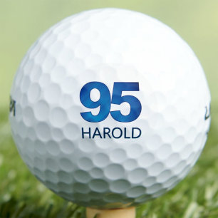 Klassiek 95e verjaardagscadeau - 95 Jaar Blauwe Na Golfballen