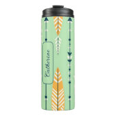 KLASSIEK AANGEPAST BOHO-PATROONONTWERP THERMOSBEKER (Voorkant)