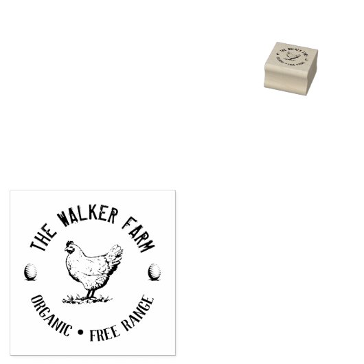  Klassiek ⎢ Aangepast Eirubberen Stempel (Gestempeld)