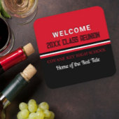 Klassiek! Aangepaste klassenreünie Kartonnen Onderzetters