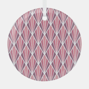 Klassiek abstract, geometrisch, stijlvol naadloos glas ornament