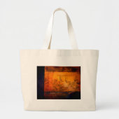 Klassiek Abstract kunstwerk Grote Tote Bag (Voorkant)