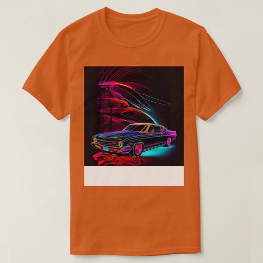 Klassiek Abstract T-shirt (Design voorkant)