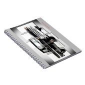 Klassiek afbeelding auto voor foto-Notitieboek Notitieboek (Rechterzijde)