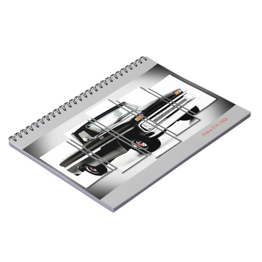 Klassiek afbeelding auto voor foto-Notitieboek Notitieboek (Linkerzijde)