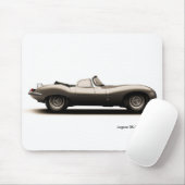 Klassiek afbeelding auto voor Mousepad Muismat (Met muis)