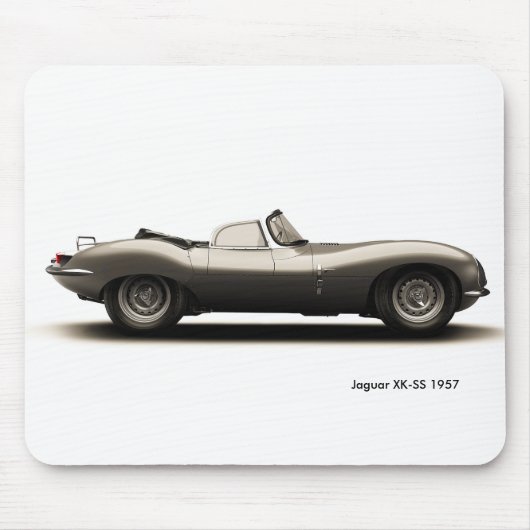 Klassiek afbeelding auto voor Mousepad Muismat (Voorkant)
