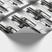 Klassiek afbeelding van auto's voor glanzend papie cadeaupapier (Hoek)