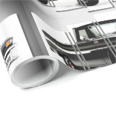 Klassiek afbeelding van auto's voor glanzend papie cadeaupapier (Rol Hoek)