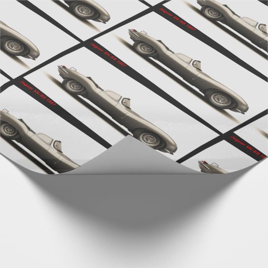 Klassiek afbeelding van auto's voor glanzend papie cadeaupapier (Hoek)