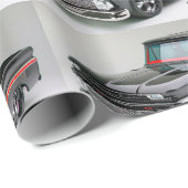 Klassiek afbeelding van auto's voor matte-wrapping cadeaupapier (Rol Hoek)