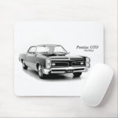 Klassiek afbeelding van de auto voor Mousepad Muismat (Met muis)