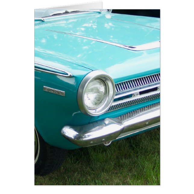 klassiek afbeelding van een antiek kleurige dart (Voorkant)