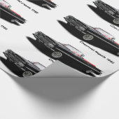 Klassiek afbeelding voor glanzend omslagpapier cadeaupapier (Hoek)