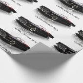 Klassiek afbeelding voor glanzend omslagpapier cadeaupapier (Hoek)