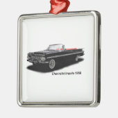 Klassiek afbeelding voor Premium-Square-Ornament Metalen Ornament (Links)