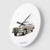 Klassiek afbeelding voor ronde (grote) wandklok (Hoek)