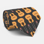 Klassiek akoestisch gitaarStropdas Stropdas (Opgerold)