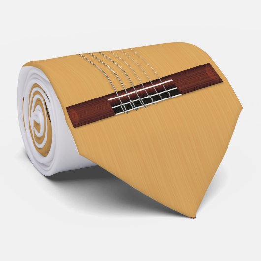 Klassiek akoestisch gitaarStropdas Stropdas (Opgerold)