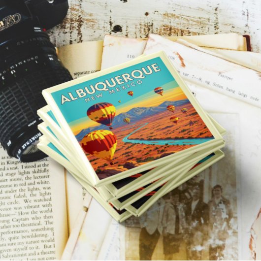 Klassiek Albuquerque New Mexico Magneet
