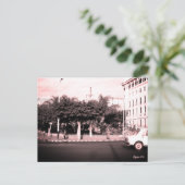 Klassiek Algerije Algiers auto's gebouw Briefkaart (Staand voorkant)