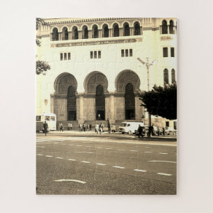 Klassiek Algerije Algiers Het postkantoor Legpuzzel