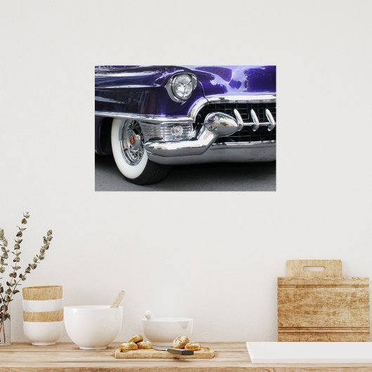 Klassiek-Amerikaans ijzerijzer Poster (Keuken)