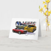 Klassiek-Amerikaans Kaart (Gele Bloem)