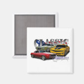 Klassiek Amerikaans Magneet (Voorkant / Achterkant)