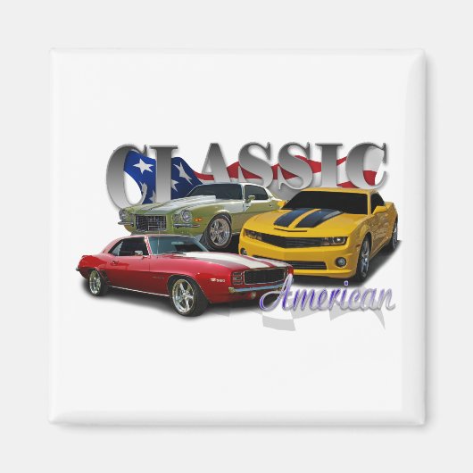 Klassiek Amerikaans Magneet (Voorkant)