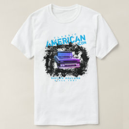 Klassiek-Amerikaans pictogram maakt 60 vrachtwagen T-shirt