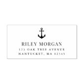 Klassiek ankeradres  zelfinktende stempel (Design)