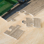 Klassiek Antiek Amerikaans vrachtwagen Legpuzzel (Zijkant)