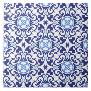 Klassiek Antiek Boho Patroon Tegeltje