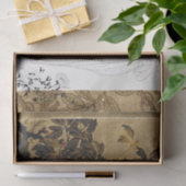 Klassiek Antiek gelakt Commode & Schermkunst Tissuepapier (Geschenk)