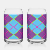 Klassiek Argyle-patroon Blikvorm Glas (Links)