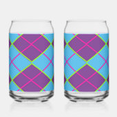 Klassiek Argyle-patroon Blikvorm Glas (Rechts)