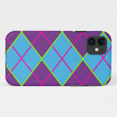 Klassiek Argyle-patroon Case-Mate iPhone Case (Achterkant (horizontaal))